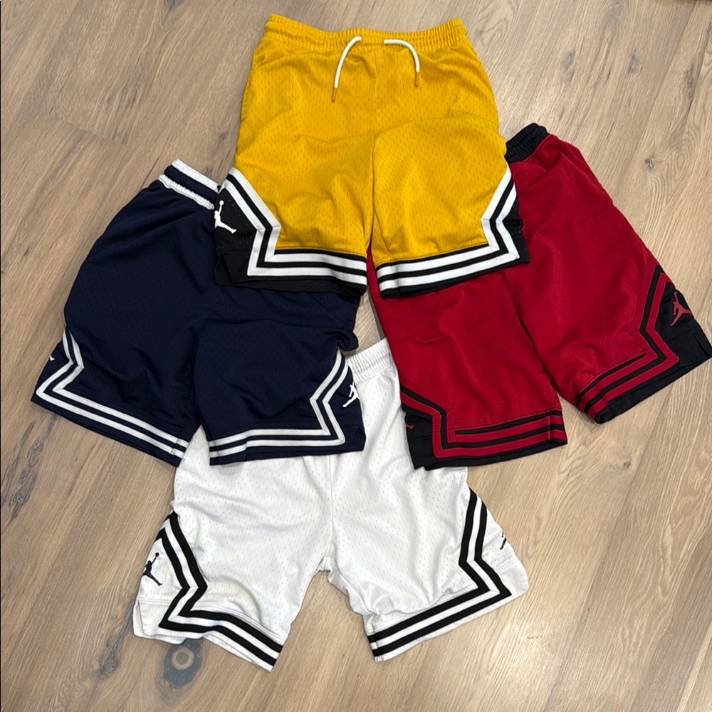 Kids Jordan Diamond Bundle- Red, Yellow, Navy, White